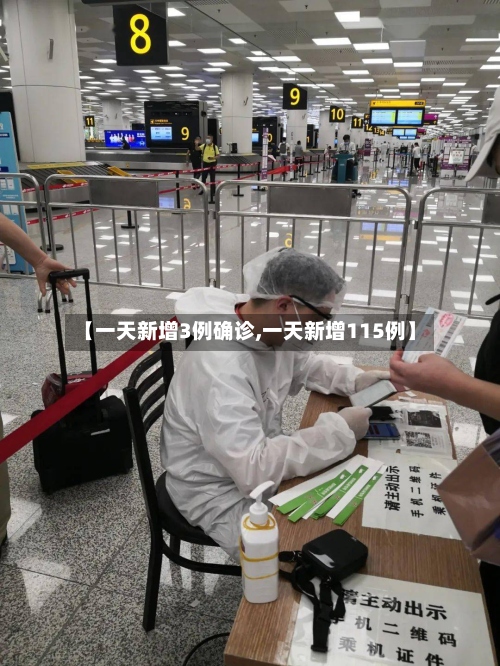 【一天新增3例确诊,一天新增115例】