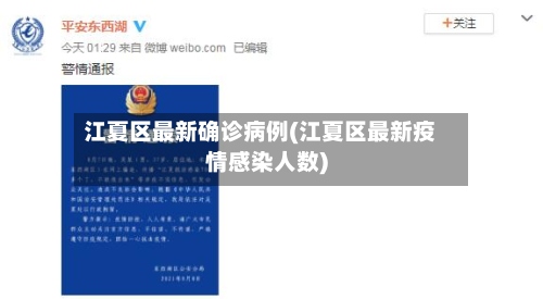 江夏区最新确诊病例(江夏区最新疫情感染人数)