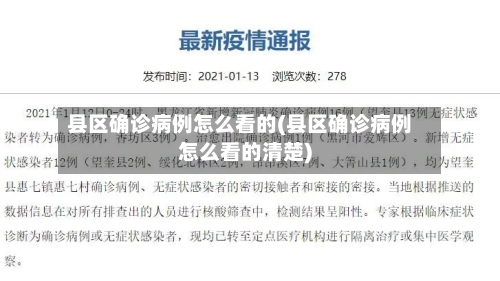 县区确诊病例怎么看的(县区确诊病例怎么看的清楚)-第2张图片