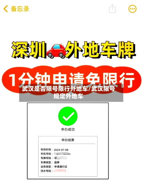 武汉是否限号限行外地车/武汉限号规定外地车-第2张图片