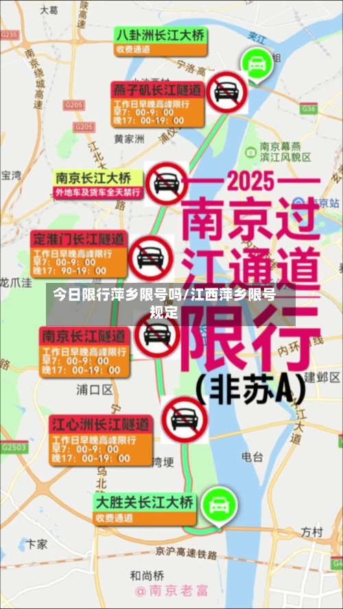 今日限行萍乡限号吗/江西萍乡限号规定-第2张图片