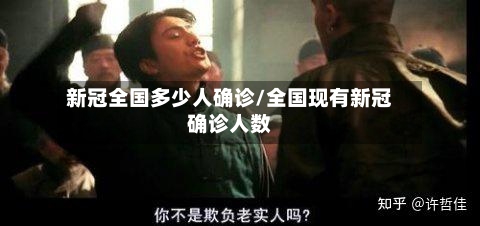 新冠全国多少人确诊/全国现有新冠确诊人数-第2张图片