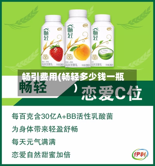 畅引费用(畅轻多少钱一瓶)-第3张图片