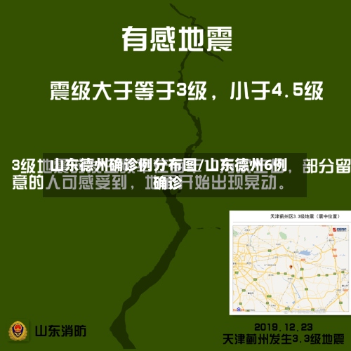 山东德州确诊例分布图/山东德州6例确诊-第2张图片