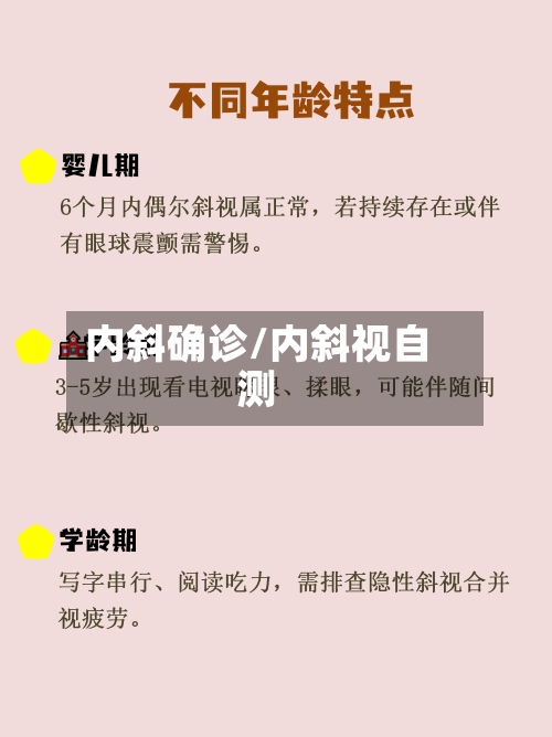 内斜确诊/内斜视自测-第2张图片