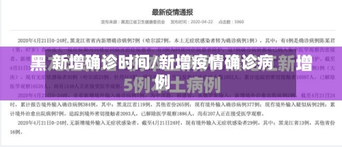 新增确诊时间/新增疫情确诊病例-第2张图片