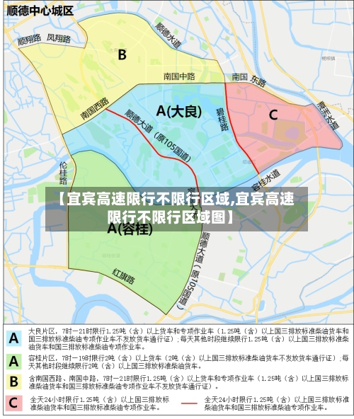 【宜宾高速限行不限行区域,宜宾高速限行不限行区域图】