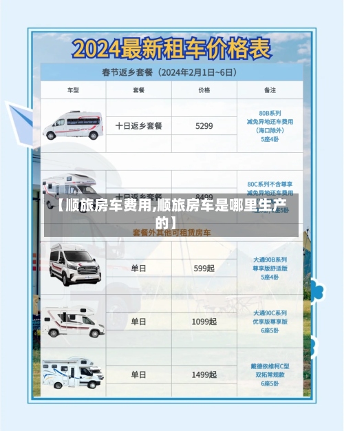 【顺旅房车费用,顺旅房车是哪里生产的】-第2张图片