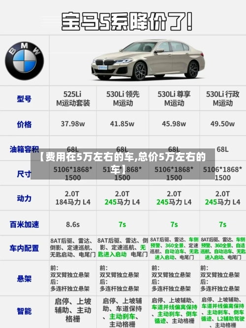 【费用在5万左右的车,总价5万左右的车】