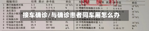 接车确诊/与确诊患者同车厢怎么办-第3张图片