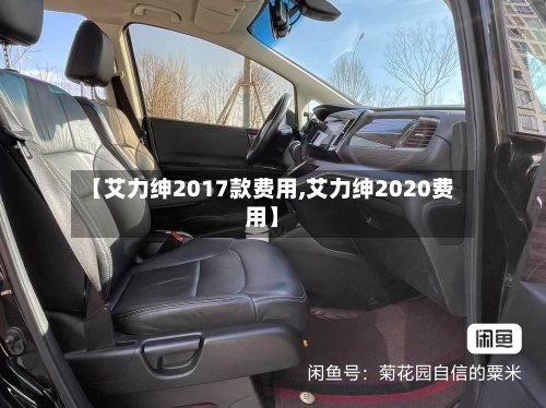 【艾力绅2017款费用,艾力绅2020费用】-第2张图片