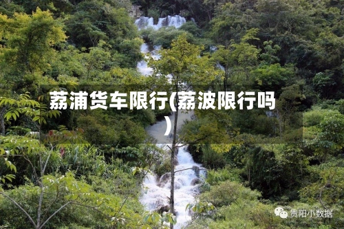 荔浦货车限行(荔波限行吗)
