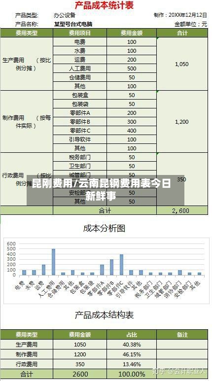 昆刚费用/云南昆钢费用表今日新鲜事-第3张图片