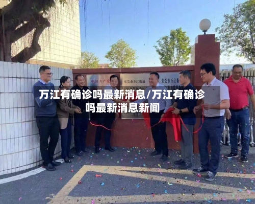 万江有确诊吗最新消息/万江有确诊吗最新消息新闻-第2张图片