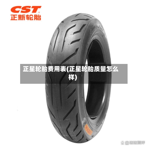 正星轮胎费用表(正星轮胎质量怎么样)