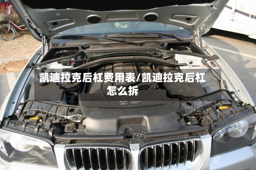 凯迪拉克后杠费用表/凯迪拉克后杠怎么拆-第3张图片