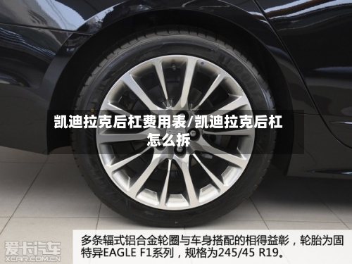 凯迪拉克后杠费用表/凯迪拉克后杠怎么拆