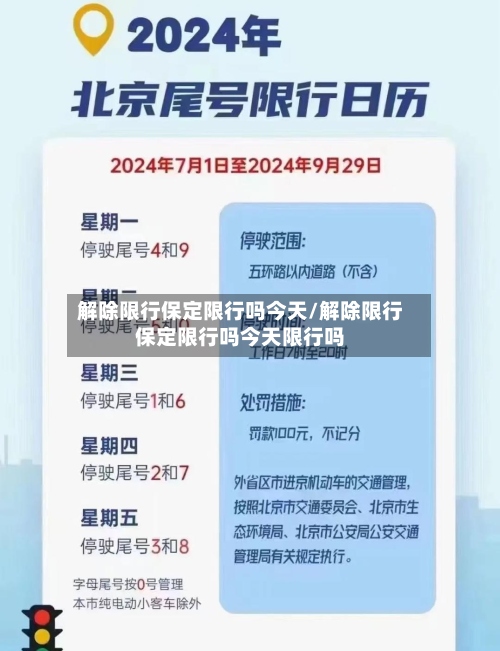 解除限行保定限行吗今天/解除限行保定限行吗今天限行吗-第2张图片
