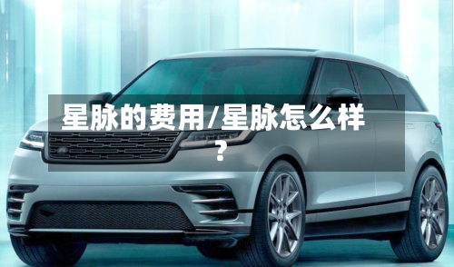 星脉的费用/星脉怎么样?