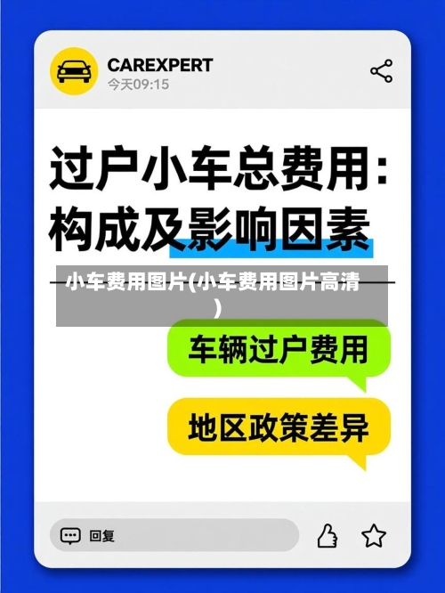 小车费用图片(小车费用图片高清)