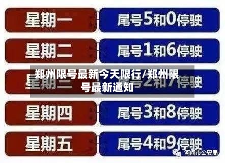 郑州限号最新今天限行/郑州限号最新通知