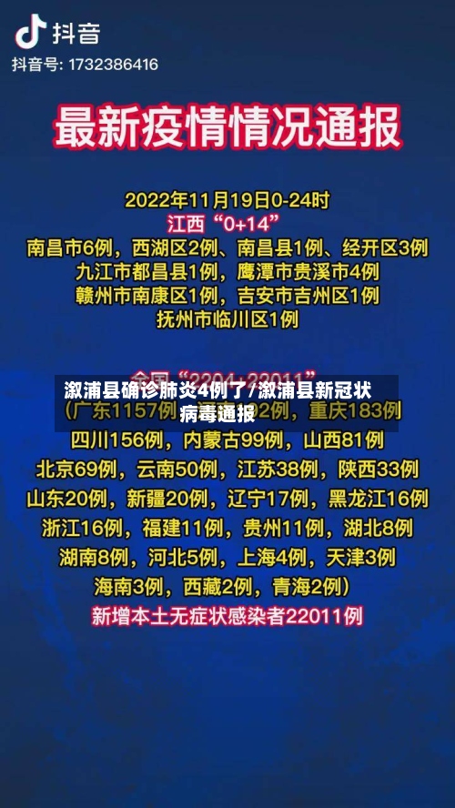 溆浦县确诊肺炎4例了/溆浦县新冠状病毒通报