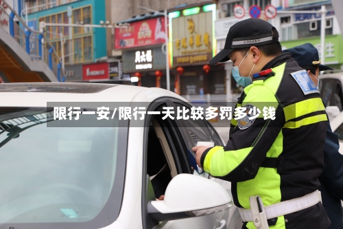 限行一安/限行一天比较多罚多少钱-第3张图片