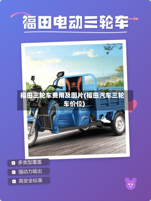 福田三轮车费用及图片(福田汽车三轮车价位)-第2张图片