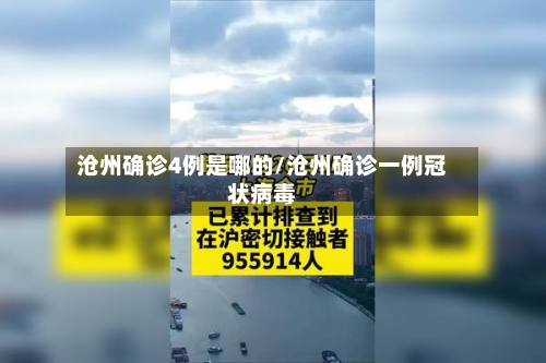 沧州确诊4例是哪的/沧州确诊一例冠状病毒