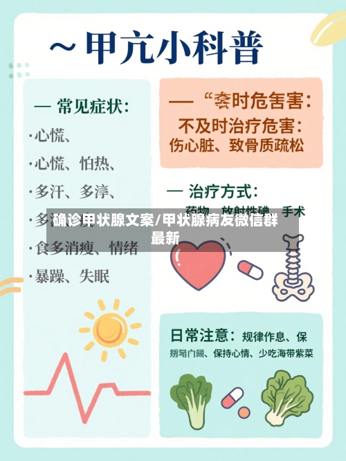 确诊甲状腺文案/甲状腺病友微信群最新-第3张图片