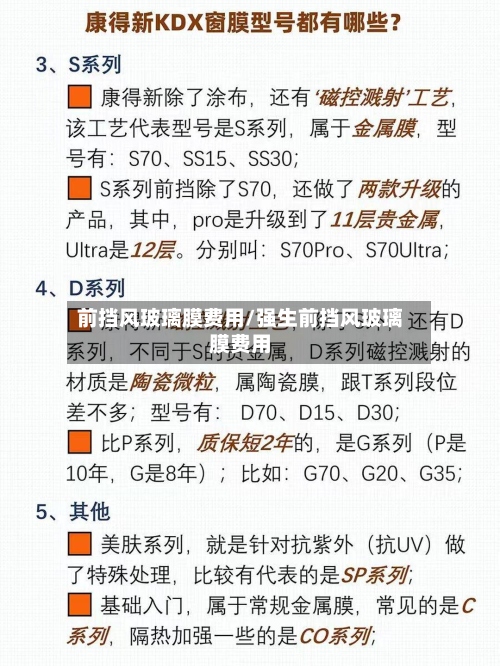 前挡风玻璃膜费用/强生前挡风玻璃膜费用-第2张图片