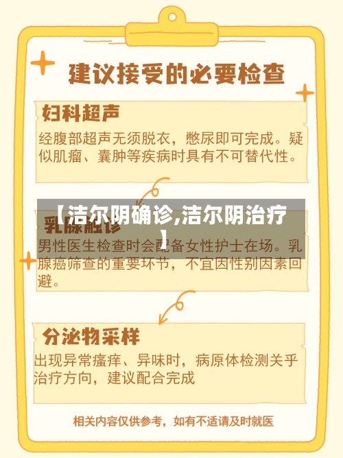 【洁尔阴确诊,洁尔阴治疗】