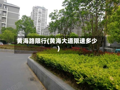 黄海路限行(黄海大道限速多少)