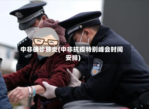 中非确诊肺炎(中非抗疫特别峰会时间安排)
