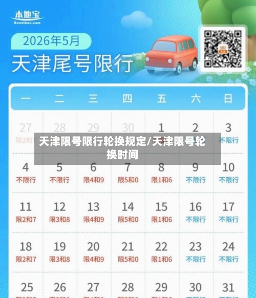 天津限号限行轮换规定/天津限号轮换时间