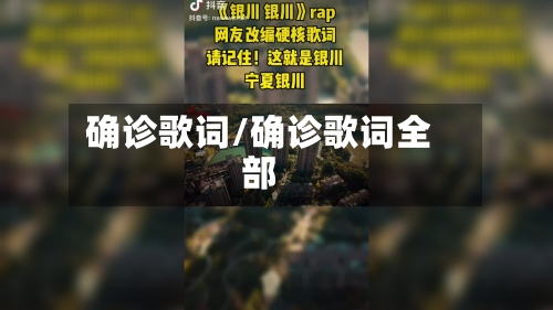 确诊歌词/确诊歌词全部-第2张图片