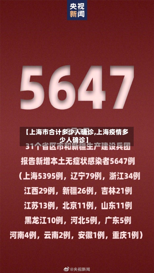 【上海市合计多少人确诊,上海疫情多少人确诊】