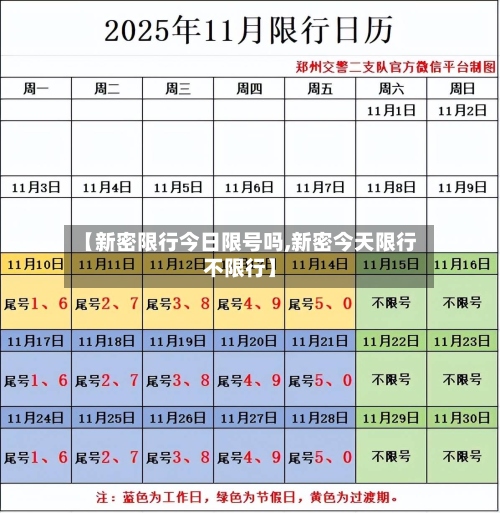 【新密限行今日限号吗,新密今天限行不限行】-第2张图片