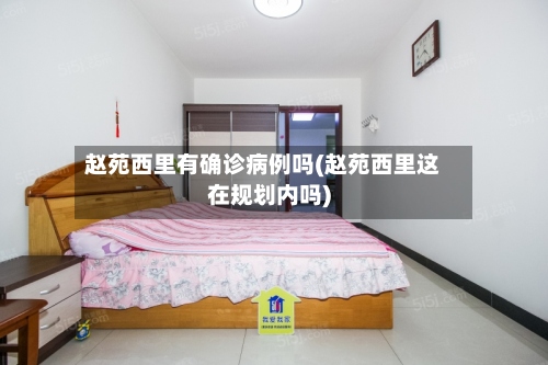 赵苑西里有确诊病例吗(赵苑西里这在规划内吗)