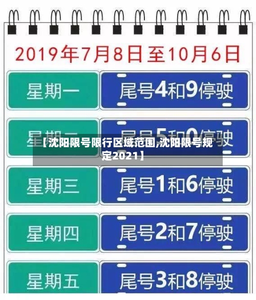 【沈阳限号限行区域范围,沈阳限号规定2021】-第2张图片