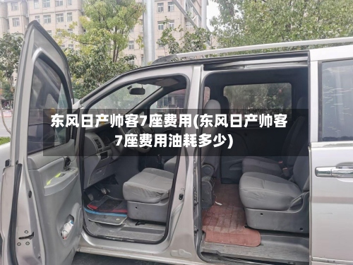东风日产帅客7座费用(东风日产帅客7座费用油耗多少)-第2张图片