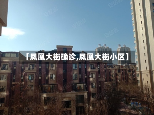 【凤凰大街确诊,凤凰大街小区】-第2张图片