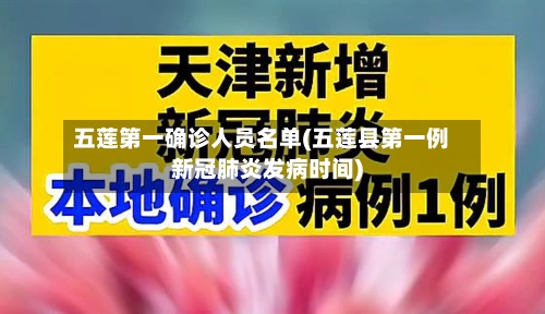 五莲第一确诊人员名单(五莲县第一例新冠肺炎发病时间)