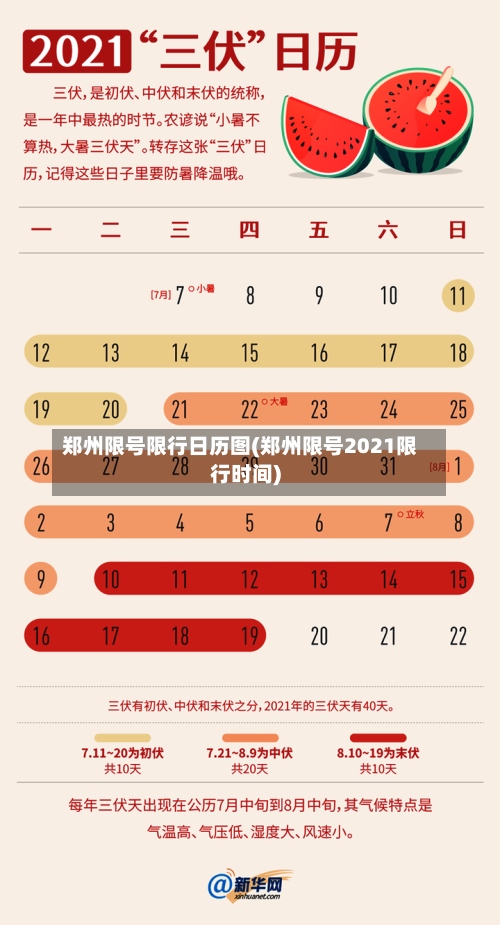 郑州限号限行日历图(郑州限号2021限行时间)-第2张图片