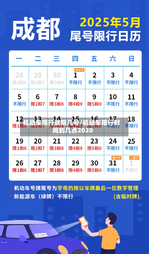 机动车限行就限几号/机动车限行时间到几点2020-第2张图片
