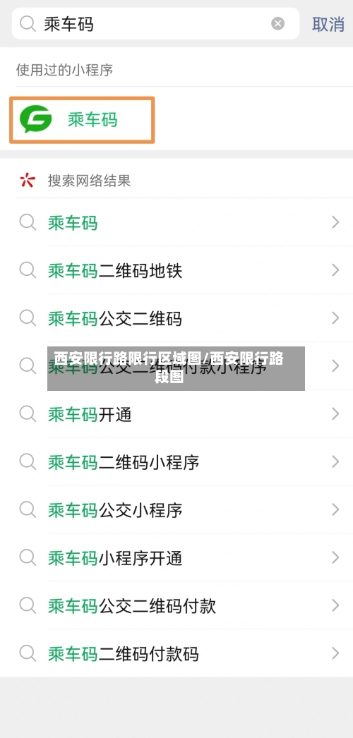 西安限行路限行区域图/西安限行路段图-第2张图片