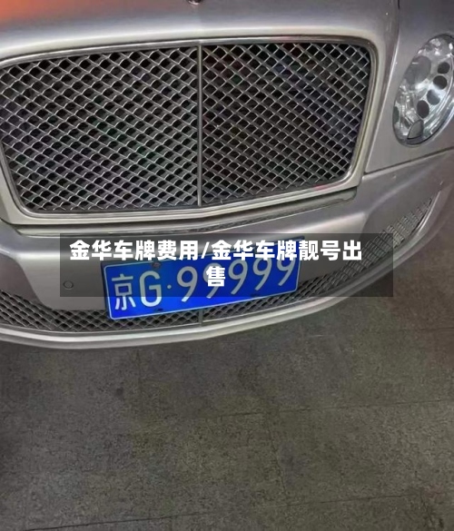 金华车牌费用/金华车牌靓号出售-第3张图片