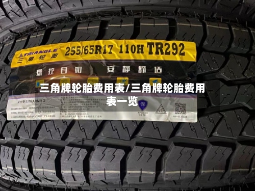 三角牌轮胎费用表/三角牌轮胎费用表一览-第2张图片