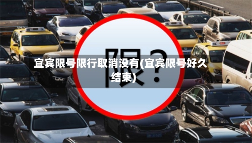 宜宾限号限行取消没有(宜宾限号好久结束)