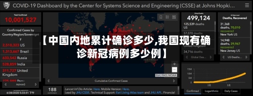 【中国内地累计确诊多少,我国现有确诊新冠病例多少例】